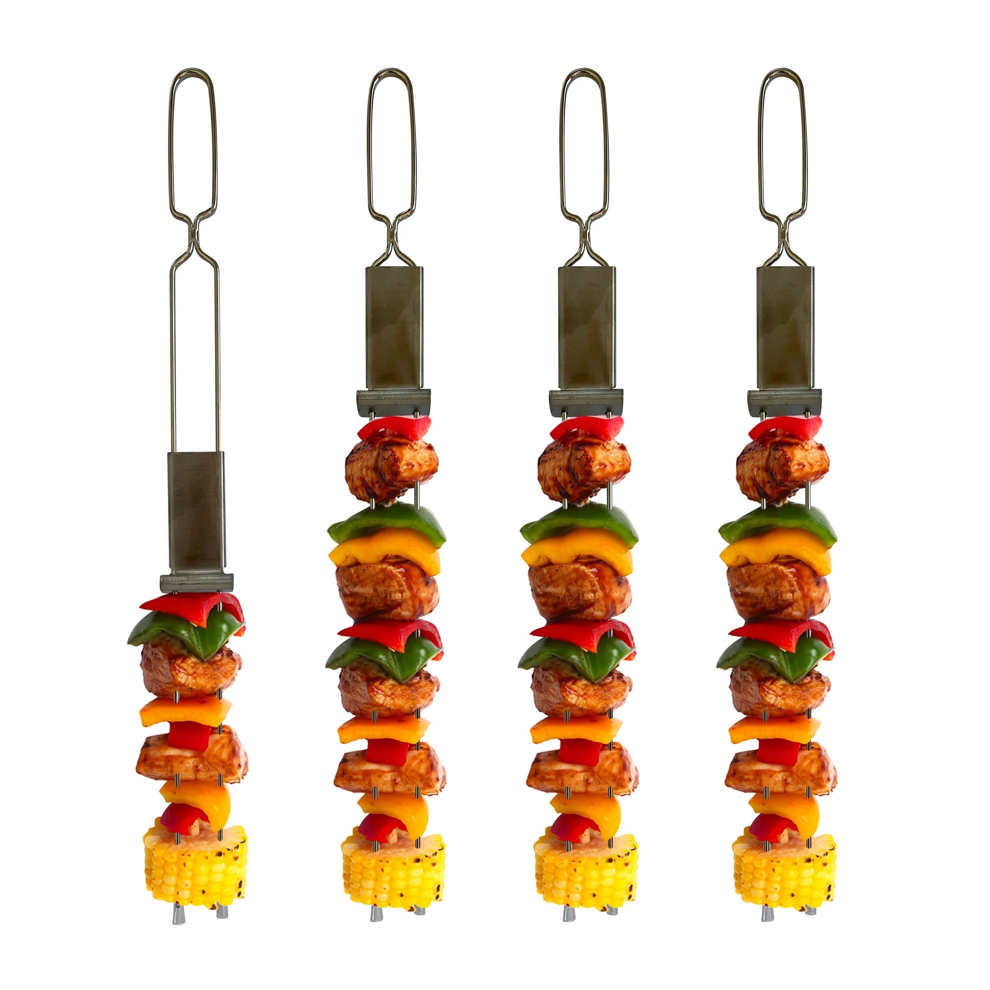 Grillspett med inbygda sliders
