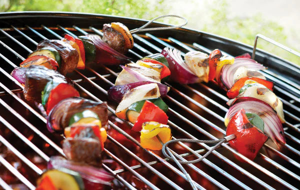 Flexibla grillspett 4-p