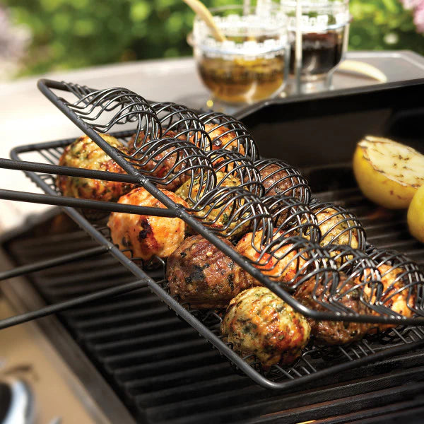 Grillkorg för köttbullar